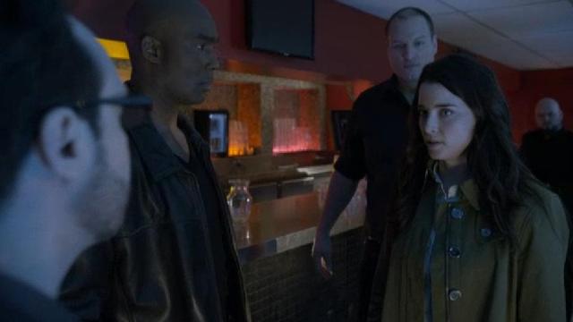 Continuum 2X01 Kiera explains conspiracy to gang