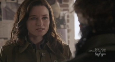 Continuum S1x10 - Kiera explains to Jason she only wants to go home to 2077