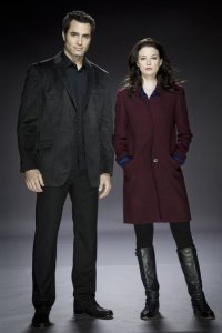 Continuum Season 1 - Victor Webster as Carlos Fonnegra, Rachel Nichols as Kiera Cameron - Photo by Kharen Hill/Syfy