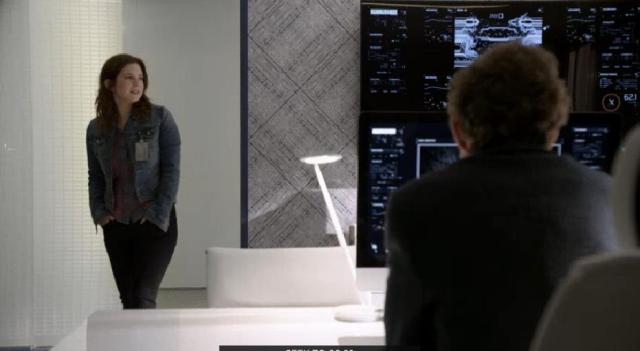 ContinuumS03X04 Emily impressed with Alec the seconds new offices