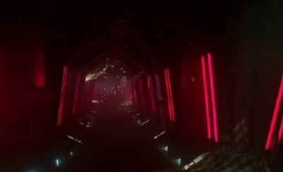 Dark Matter S1x01 The interior hallways of The Raza