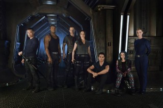 Dark Matter Main Cast - Image courtesay of Syfy