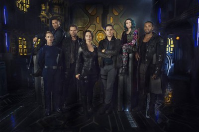 Dark Matter Main Cast - Image courtesy Syfy