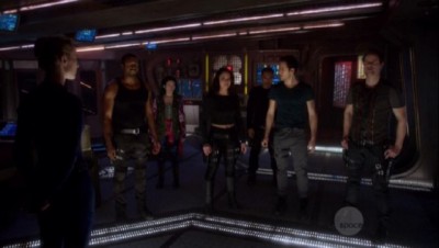 Dark Matter S1x02 The crew learns their mission