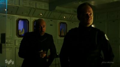 Dark Matter S2x02 The Warden heard everything