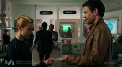 Dark Matter S2x04 An emotion chip for The Android