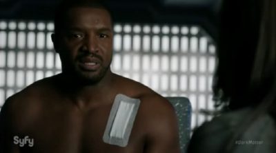 Dark Matter S2x05 Six is informed he will not be spaced