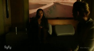 Dark Matter S2x07 The Android provides guidance to Nyx