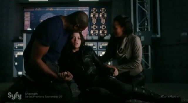 Dark Matter S2x09 Two is saved by quick thinking Six
