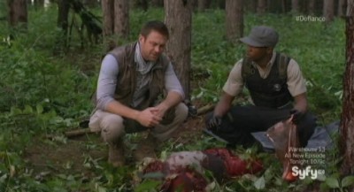 Defiance S1x03 - Crime scene