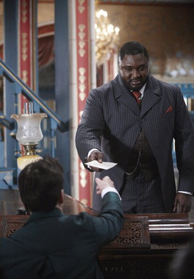 Dracula S1x03 – R.M. Renfield front view - Delivers the message to Dracula