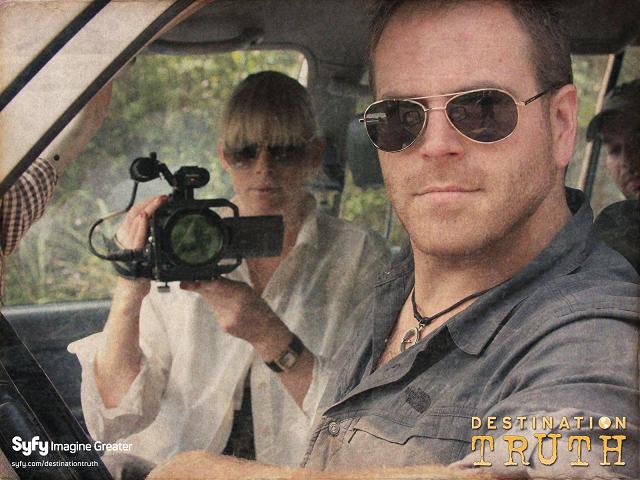 Destination Truth Wallpaper - Josh and Erin in the Jeep!