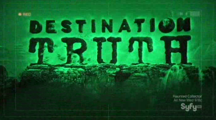 Destination Truth S5x01 DT Night Vision Logo Syfy