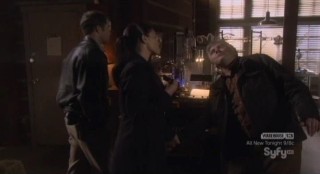 Eureka S4x20 - Jo provides Doctor Plotkin with incentive