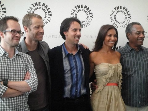 At the Paley Center L.A July 9, 2012 - Neil Grayston Colin Ferguson Jaime Paglia Salli Richardson Joe Morton