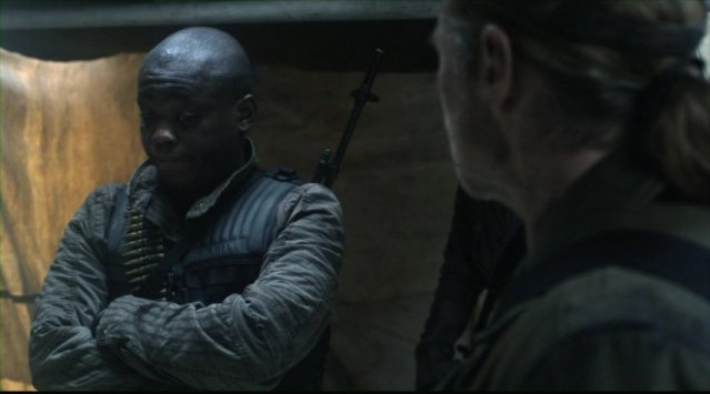 Falling Skies S2x03 - Mpho Koaho as Skitter Fighter Anthony