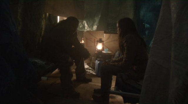 Falling Skies S2x04 - Brandon Jay McLaren as Jamil with Seychelle Gabriel as Lourdes