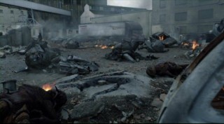 Falling Skies S2x05 - Artifacts of war rubble location set