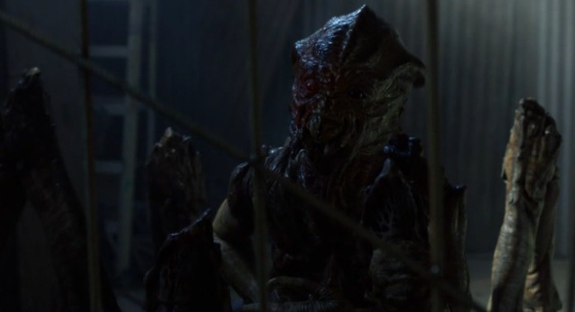 Falling Skies S2x05 Skitter talking to Tom