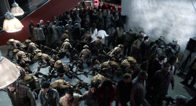 Falling Skies S2 x 10 Everyone helping the Rebel Skitters