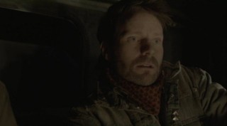 Falling Skies S2x08 - Tector stunned when he hits Skitterized Jenny