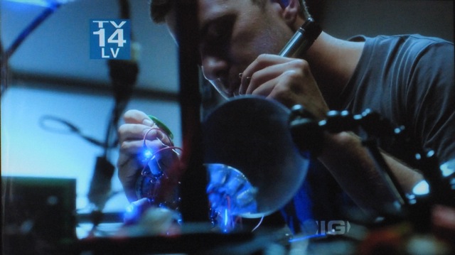 Fringe S4x05 - Peter with memory disk