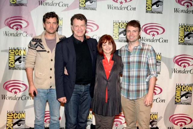 Wondercon 2012 - Fringe Josh Jack John Noble Blair Brown and Seth Gabel 