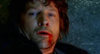 Fringe S4x17 - Tim Guinee to be absorbed by Canaan the Shape Shifter