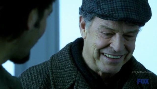 Fringe S4x19 - Walter Bishop in 2036