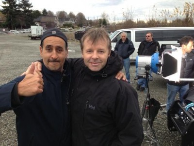 2012 - Fringe - Final moments on set with Tobias and Lou