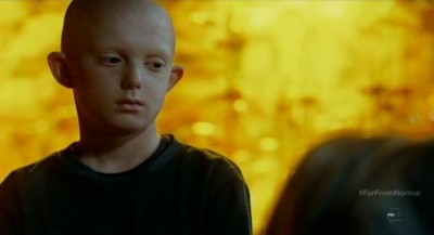 Fringe S5x10 - Rowan Longworth as Michael the Child Observer Michael