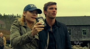 Haven S2x12 - Audrey on lookout for trouble in Haven