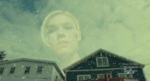 Haven S2x13 - Audrey takes a peek inside the snow globe