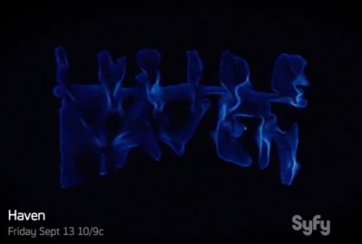 Haven S4x01 - Inside Haven title slide wormhole banner