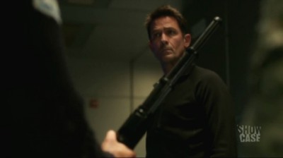 Helix S1x02 - Stun weapons used by Aerov's security teams