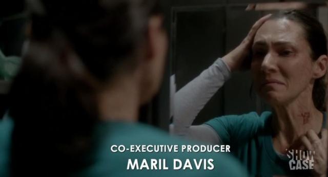 Helix S1x06 Julia looks in mirror