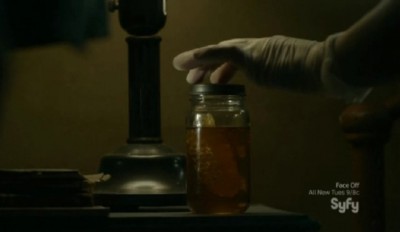 Helix S2x05 A jar of the deadly honey for Sister Amy