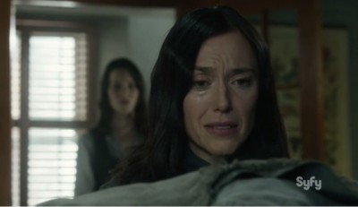 Helix S2x10 Sister Anne with Landry as Sister Amy enters