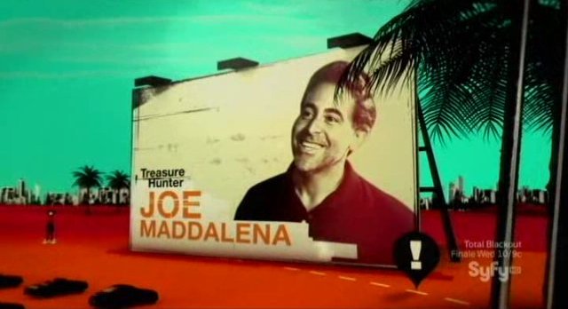 Hollywood Treasure Joe Maddelena title slide