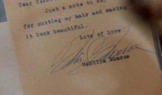Hollywood Treasure S2x04 - Joe reads the vintage letter signed by Marilyn Monroe