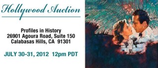 Profiles In History Hollywood Auction banner