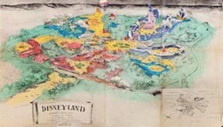 Profiles In History Animation Auction Disneyland Prospectus Map - Click to learn more at Profiles in History!