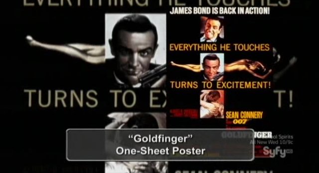 Hollywood Treasure S2x06 - Goldfinger One Sheet Poster