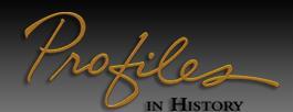 Profiles in History banner - Click to learn more at the official web site!