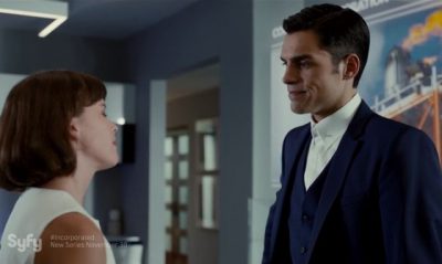 Incorporated S1x01 Ben with Laura at their luxurious home