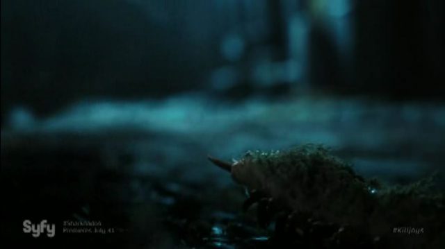 Killjoys S2x03 Creepy gooey moss creature