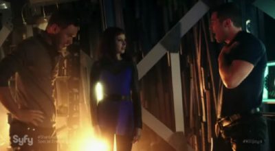 Killjoys S2x06 Lucy hacks the android