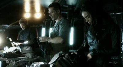 Killjoys S2x06 The Killjoys discuss options on board Lucy