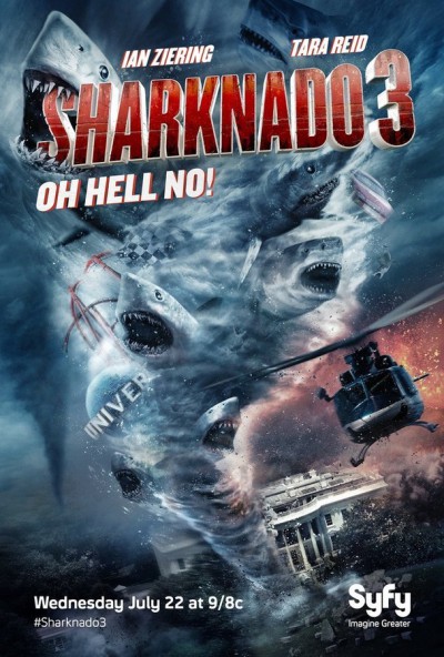 Sharknado 3: Oh Hell No! - Click to follow SharknadoSyfy on Twitter!