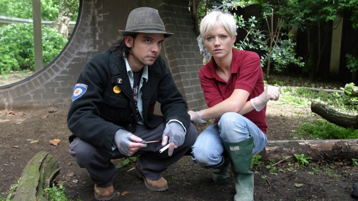 Primeval Connor and Abby - Click to learn more at BBC America!